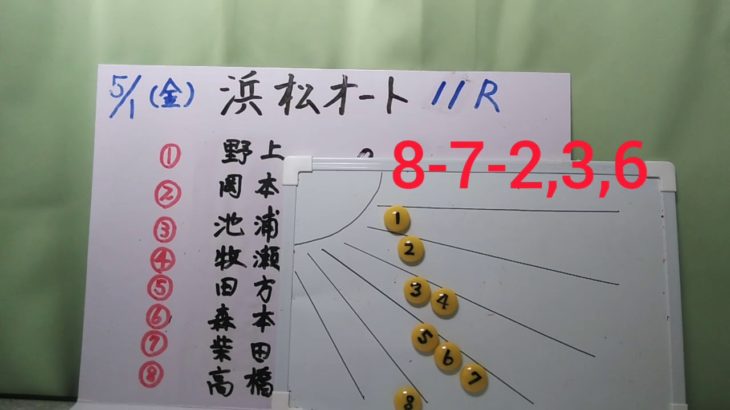 5月1日浜松オート準決勝11,12R