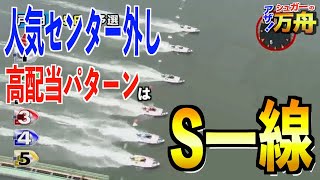 【ボートレース・競艇】スタート一線は案外A1人気センターは外せる番組