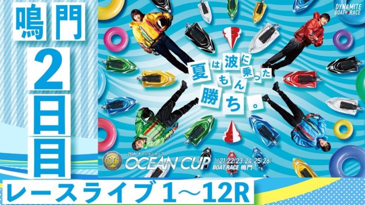 ボートレース【レースライブ】SG第25回オーシャンカップ2日目１～１２Ｒ