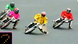 【オートレース】先頭の平塚雅樹が自落！それに巻き込まれ濱野淳も落車に倒れる