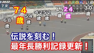 【オートレース】2021/4/8 新たな伝説を刻む！74歳鈴木章夫選手が最年長勝利記録更新！川口オート初日予選競走