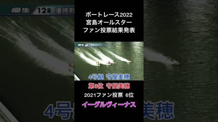 【速報】2022ボートレースオールスターファンの結果が出たぞ！