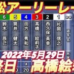 2022年5月29日浜松アーリーレース4R【高橋絵莉子】3日目一般戦