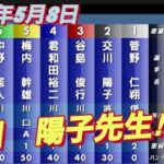 2022年5月8日【交川陽子】川口市営第5回1節　オートレース　初日予選！