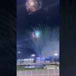 伊勢崎オートレース優勝戦後の打ち上げ花火