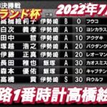 2022年7月12日【高橋絵莉子】伊勢崎サマーランド杯　２日目準決勝戦！