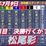 2022年7月9日【松尾彩】浜松新スタンダードオープン記念オートレース一般戦！5R