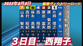 2022年8月8日【西翔子】飯塚オートヴィクトリーロード３日目一般戦！