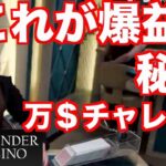 【オンラインカジノ】万＄チャレンジ〜ワンダーカジノ〜