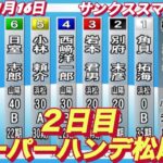 2022年11月16日【松尾彩】サンクススマイル杯　２日目4R一般戦！