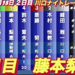 2022年12月15日【藤本梨恵】川口ナイトレース　２日目2R予選！