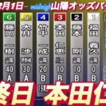 2022年12月1日【本田仁恵】山陽オートオッズパーク杯MN最終日3R一般戦！