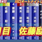 2023年1月6日【佐藤励】川口オートナイトレース２日目6R準決勝戦！