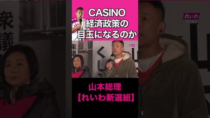 カジノはオワコン！？太郎が斬る！ #れいわ新選組 #山本太郎 #カジノ