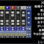 青山周平選手の1期後に、佐藤摩弥選手レベルの女子レーサーがいました。益春菜選手。今は引退されています。素晴らしい対決の１レースのみです。