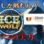 【オンラインカジノ】通バニの実力【ICE WOLF:ELK】【エルドアカジノ】