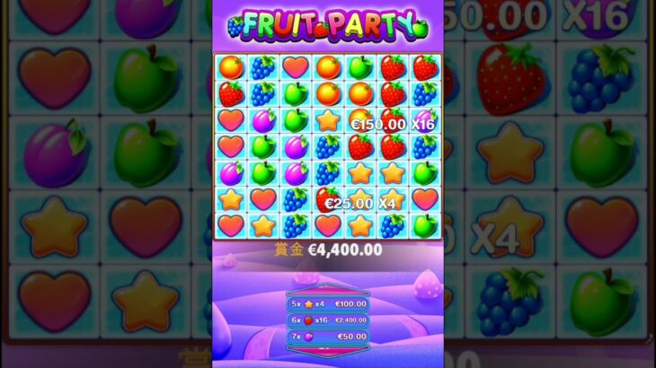 Fruit Party Pragmatic Play オンラインカジノ casino 赌场